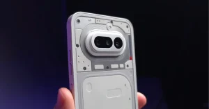 Nothing Phone (4a) kameraosio takaa